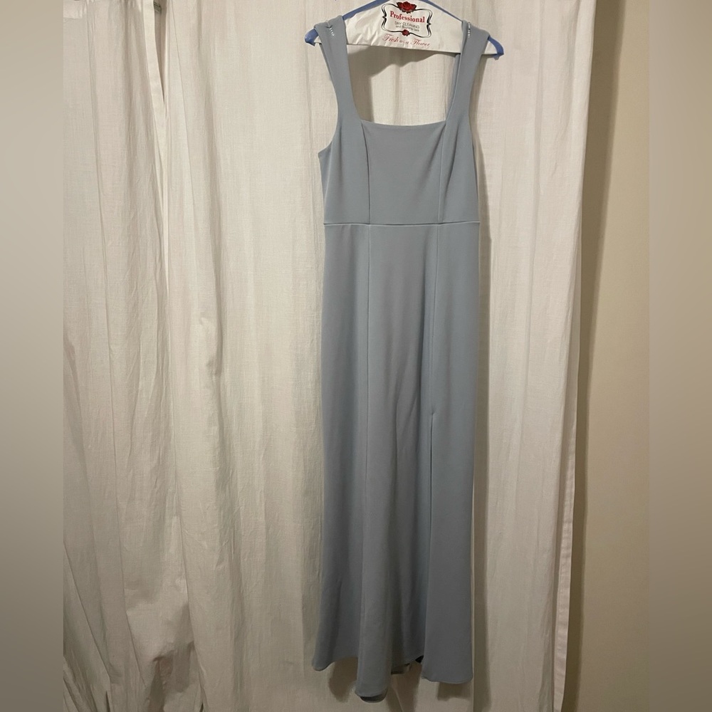 Show me your Mumu Paris Gown - M - Steel blue Stretch